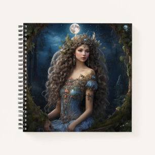 Fairy Princess Hard Cover Journal Notizbuch