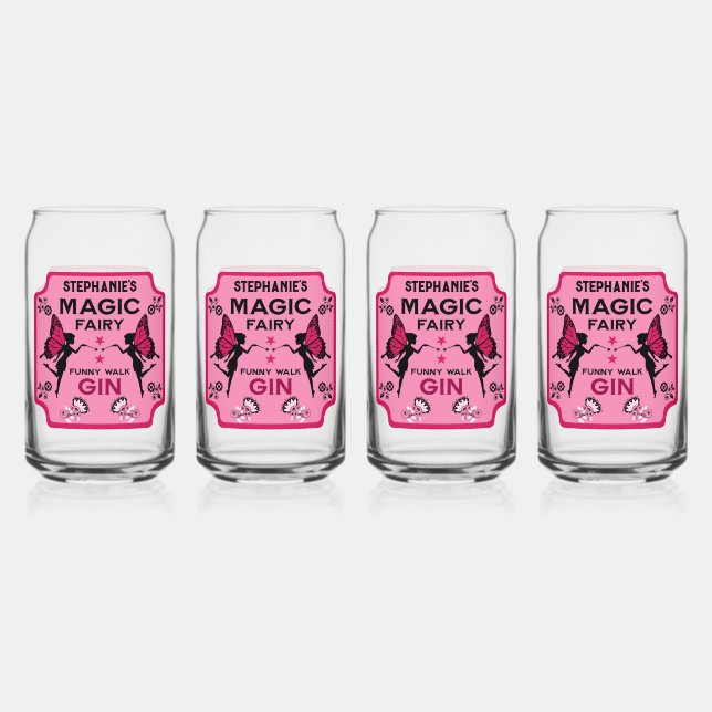 Fairy Princess Magic Gin Dosenglas (Vorderseite)