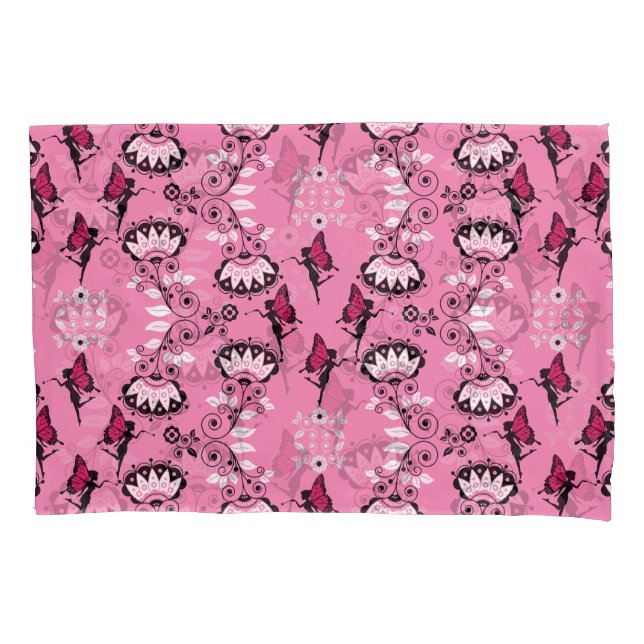 Fairy Princess Pattern Print Kissenbezug (Vorderseite-Links)