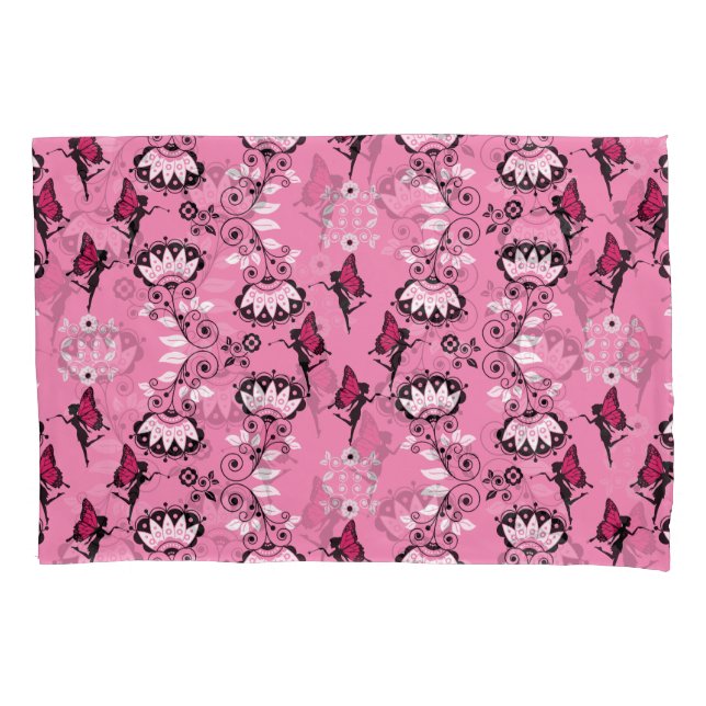 Fairy Princess Pattern Print Kissenbezug (Vorderseite)