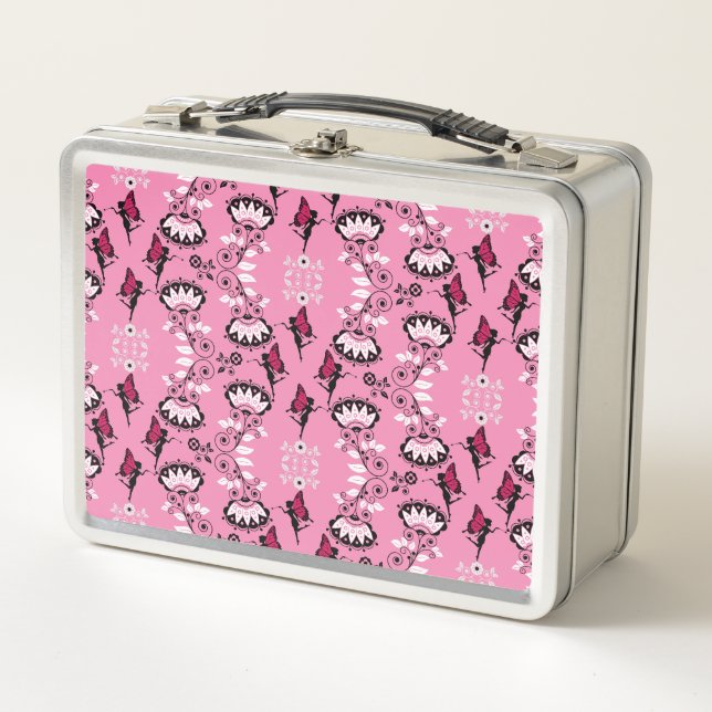 Fairy Princess Pattern Print Metall Brotdose (Vorderseite)