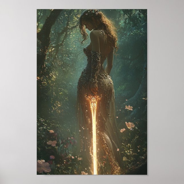 Fairy Princess und ihr Elfenschwert Poster (Vorne)