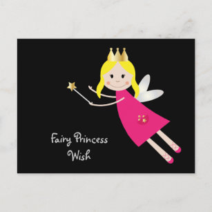 Fairy Princess Wish Postkarte