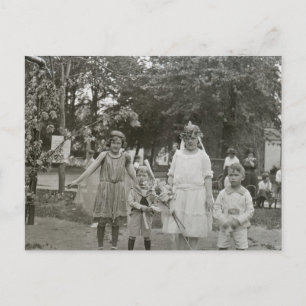 Fairy Princesses (und kleine Brüder) Postkarte