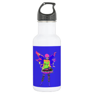 Fairy Punk Pop Art Edelstahlflasche