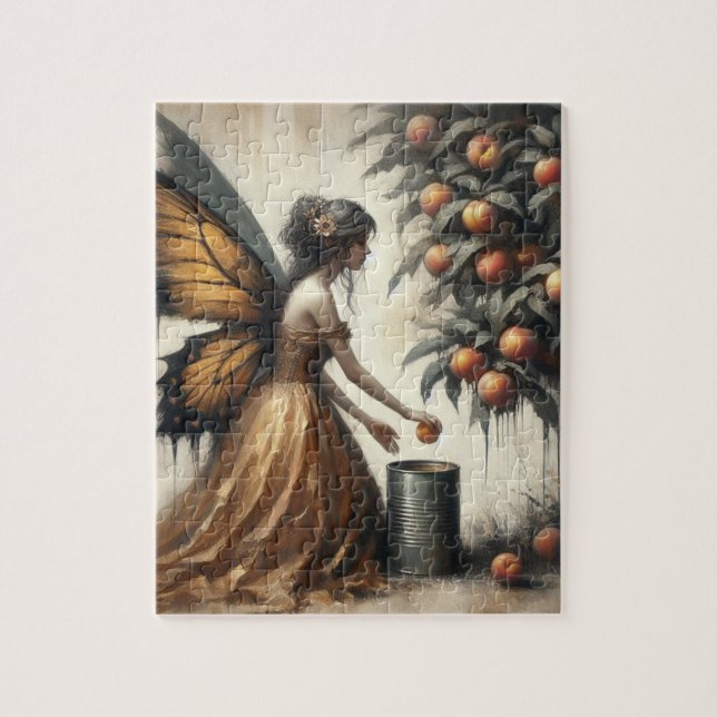 Fairy Putting Paches in einer Dose Puzzle (Vertikal)