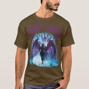 Fairy Queen Grunge Ästhetik Fairycore Dark Goth W T-Shirt