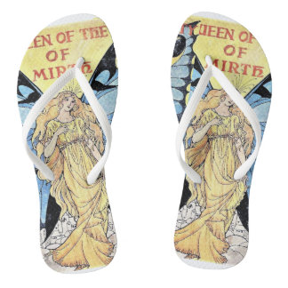 Fairy Queen Summer Flip Flops