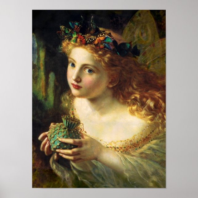 Fairy queen von Sophie Gengembre Anderson CC0015 Poster (Vorne)