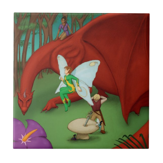 Fairy Quest Fliese (Vorderseite)