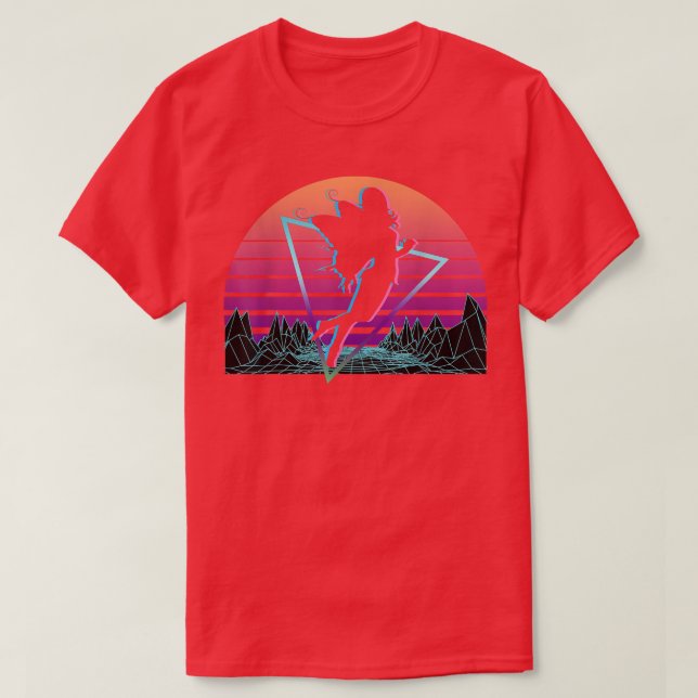 Fairy Retro  T-Shirt (Design vorne)