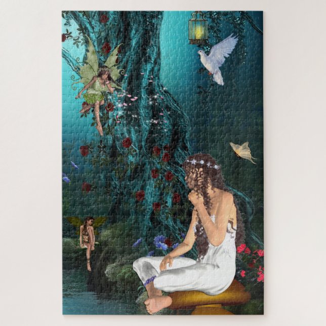 Fairy Rose Garden Puzzle (Vertikal)