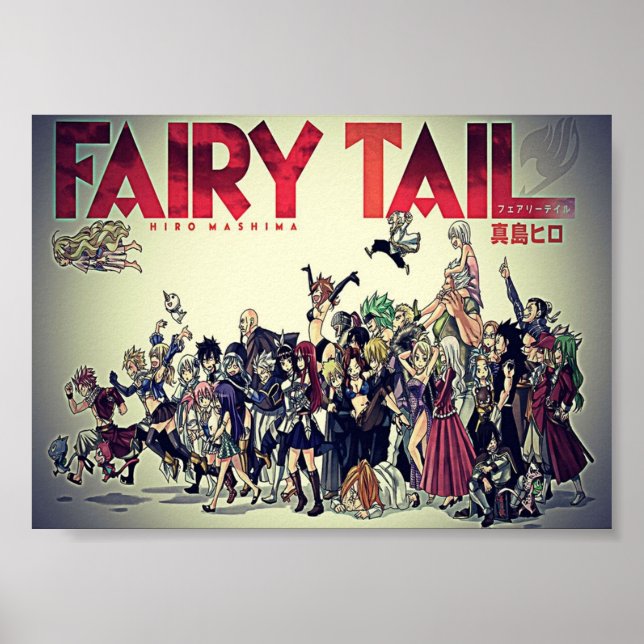 Fairy Schwanz 37 Poster (Vorne)