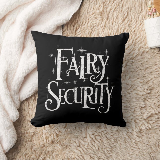 Fairy Security Funny Halloween-Kostüm Kissen (Decke)