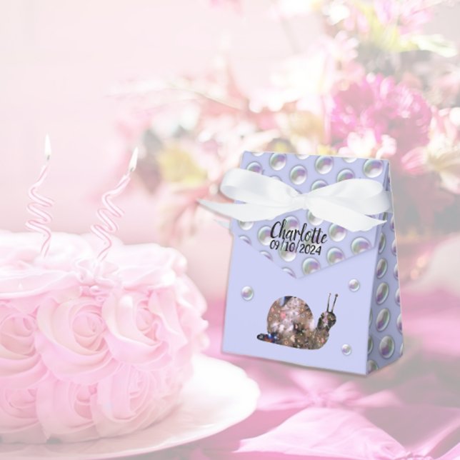 Fairy Seeds Snail Favor Box Geschenkschachtel (Von Creator hochgeladen)