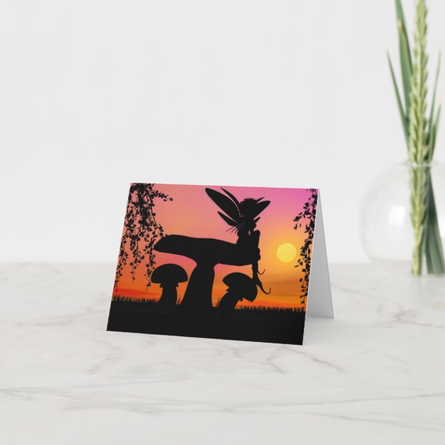 Fairy Set Note Card Karte (Vorderseite)