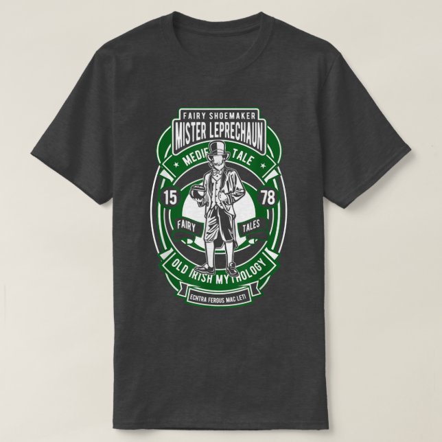 Fairy Shoemaker Mister Leprechaun T-Shirt (Design vorne)