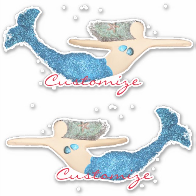 Fairy Silhouette Thunder_Cove Aufkleber (Vorderseite)