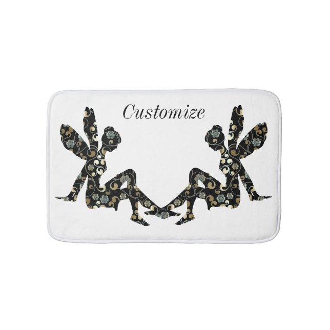 Fairy Silhouette Thunder_Cove Badematte (Vorderseite)