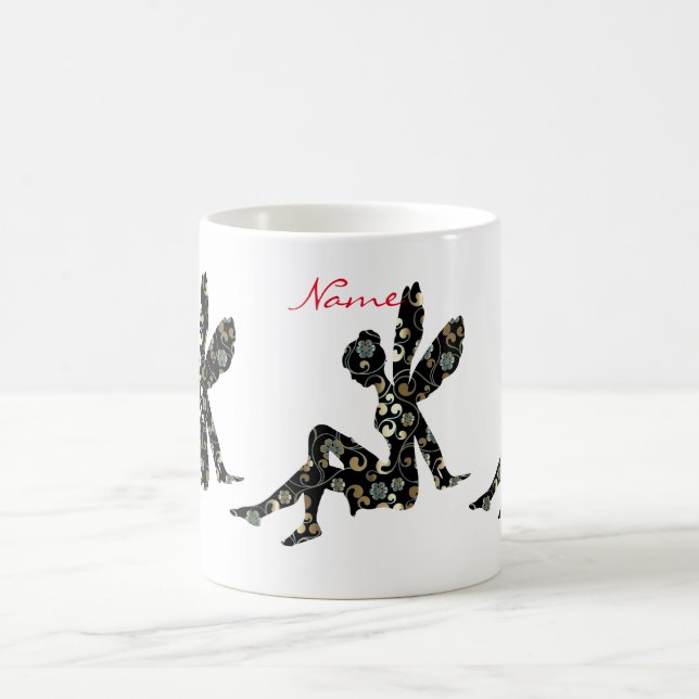 Fairy Silhouette Thunder_Cove Kaffeetasse (Mittel)