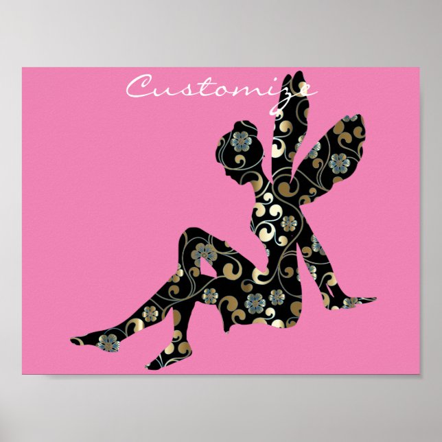 Fairy Silhouette Thunder_Cove Poster (Vorne)