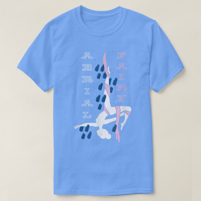 Fairy Silk Ropes Dancer Design T-Shirt (Design vorne)