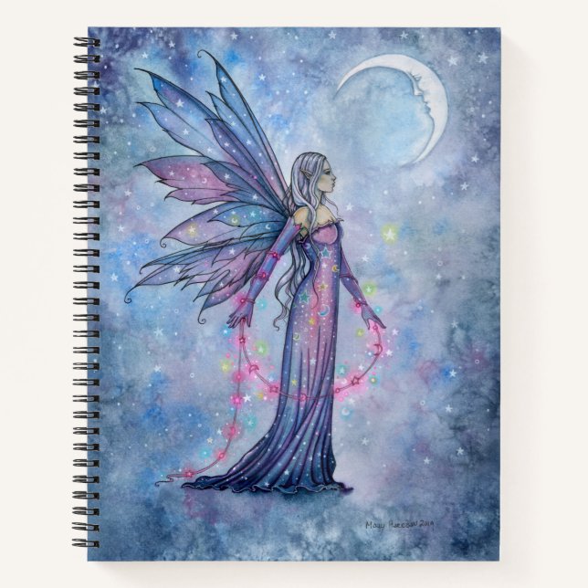 Fairy Sketchbook von Molly Harrison Notizbuch (Vorderseite)