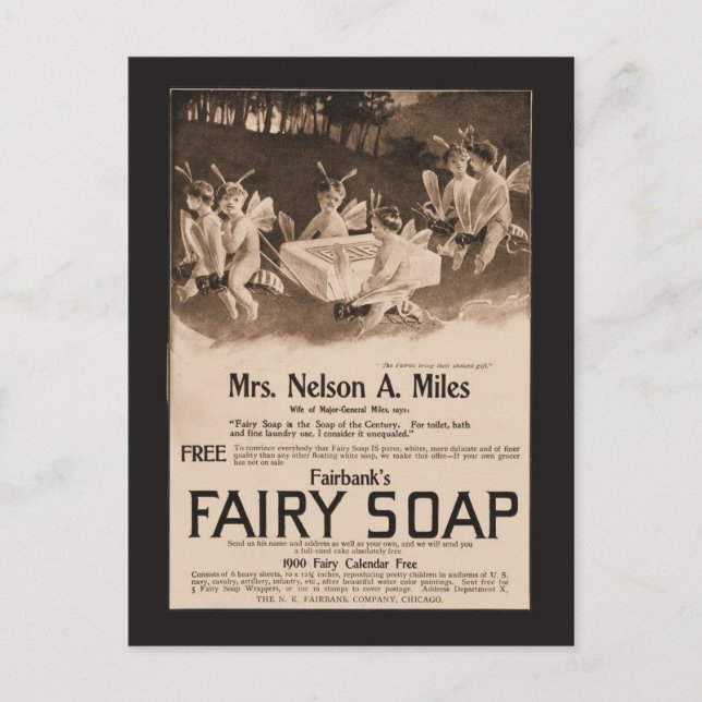 Fairy Soap Postkarte (Vorderseite)