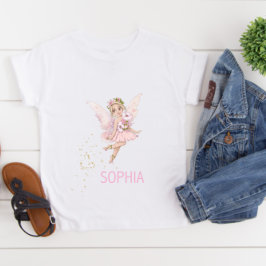 Fairy Sparkle Niedlich Pink Baby T - Shirt