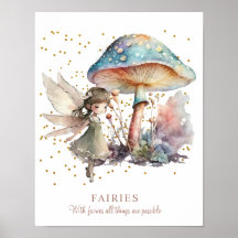 Fairy Sprichwort Girl's Room