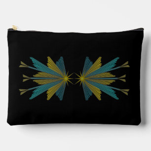 Fairy Stars Black Large Pouch Zubehörtasche