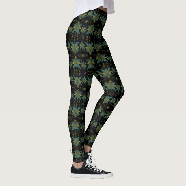 Fairy Stars Black Leggings (Rechts)