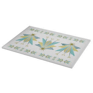 Fairy Stars Glas Cutting Board 15x11 Schneidebrett