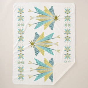 Fairy Stars Large Sherpa Blanket Sherpadecke