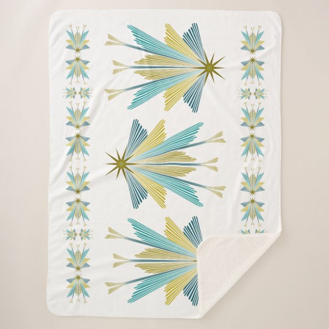 Fairy Stars Large Sherpa Blanket Sherpadecke (Vorderseite)