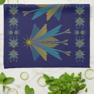 Fairy Stars Navy Kitetücher Geschirrtuch