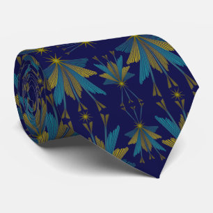 Fairy Stars Navy Neck Tie Krawatte
