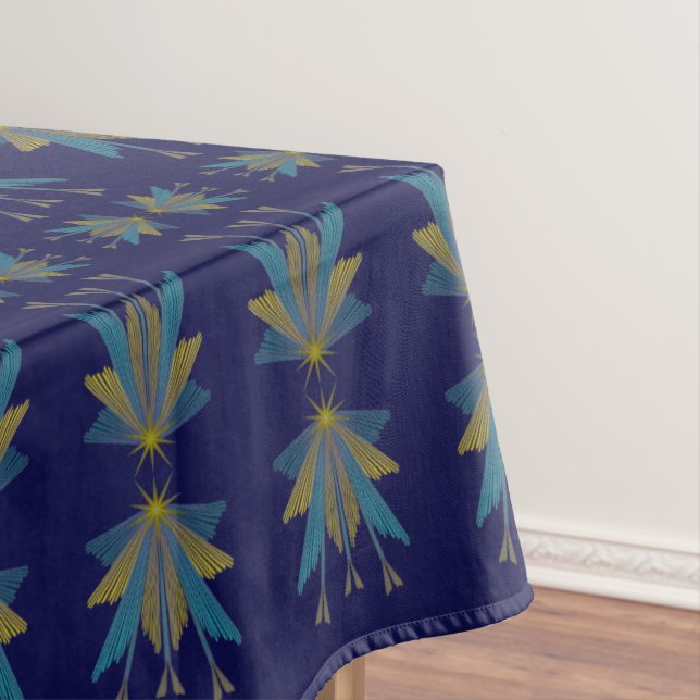Fairy Stars Navy Tablecloth 60x84 Tischdecke (Beispiel)