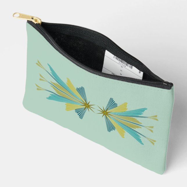 Fairy Stars Pistachio Small Pouch Zubehörtasche (Offen)