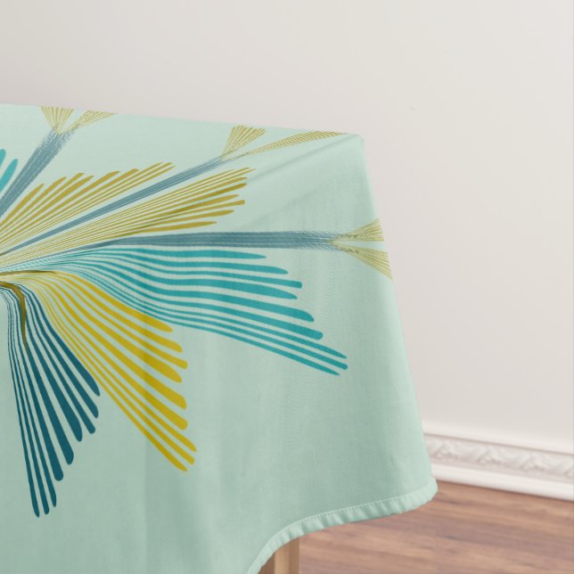 Fairy Stars Pistachio Tablecloth (3 Größen) Tischdecke (Beispiel)