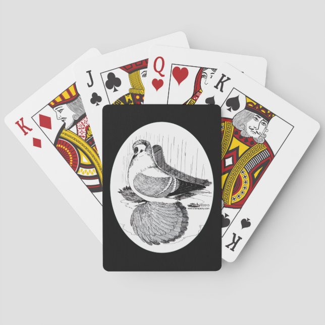 Fairy Swallow 1978 Spielkarten (Rückseite)