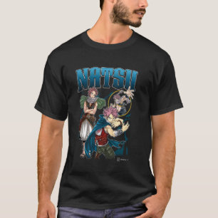 Fairy Tail Natsu Dragneel Multi Pose Distressed Sh T-Shirt