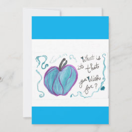 Fairy Tale Apple Card Einladung