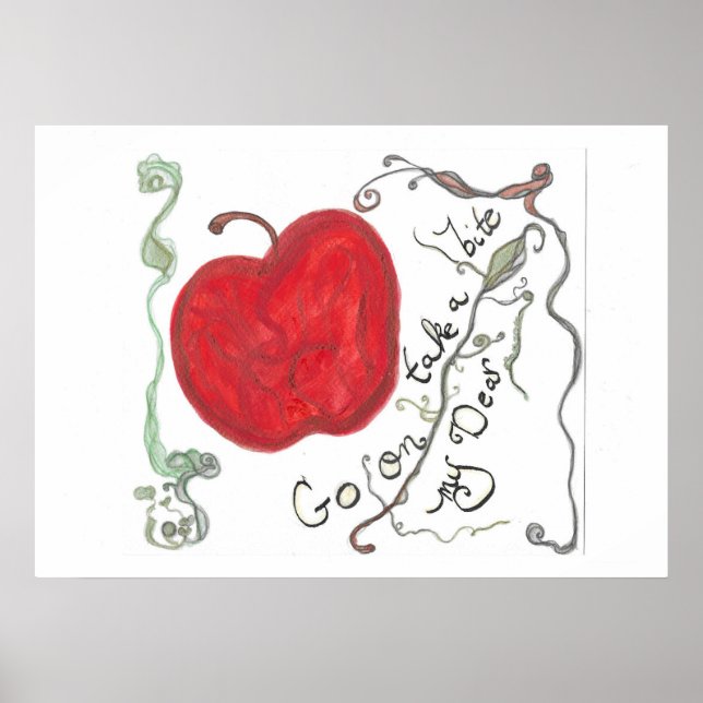 Fairy Tale Apple Poster (Vorne)