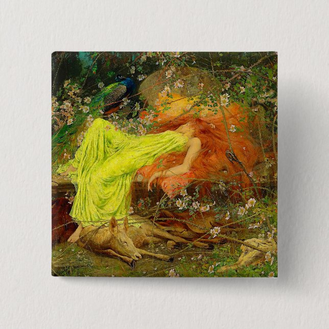 Fairy Tale Arthur Wardle Button (Vorderseite)