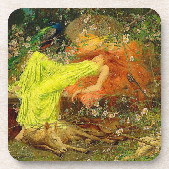 Fairy Tale Arthur Wardle Getränkeuntersetzer (Vorderseite)