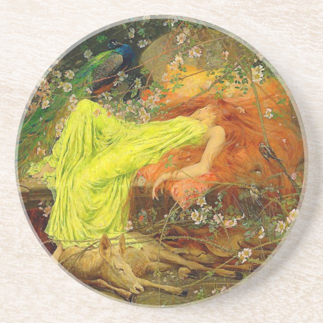 Fairy Tale Arthur Wardle Getränkeuntersetzer (Vorne)