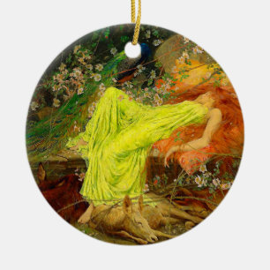 Fairy Tale Arthur Wardle Keramik Ornament