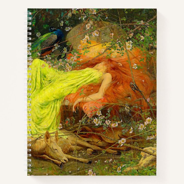 Fairy Tale Arthur Wardle Notizbuch (Vorderseite)