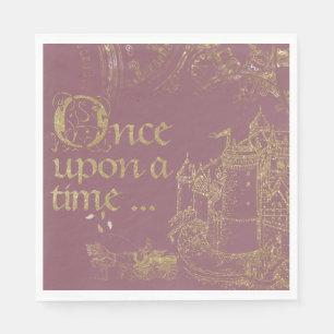 Fairy Tale Burg Burg Wilhelm Tell Serviette